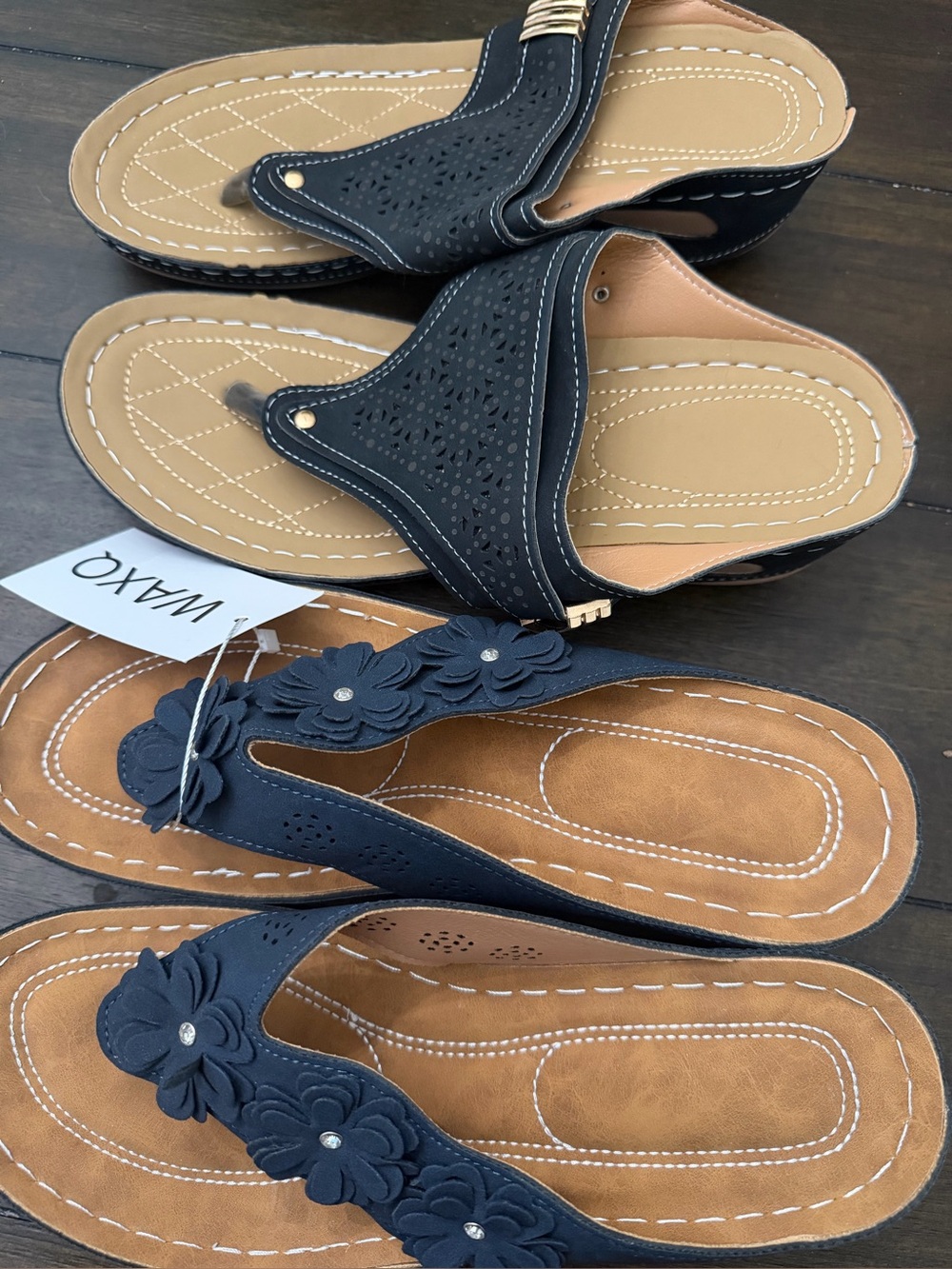 Women's - Two pair of sandles